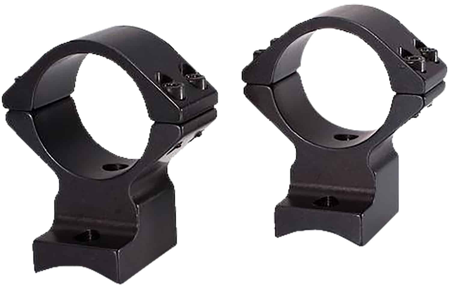 Winchester Xpert integrated 1 in. low scope rings, matte black alloy