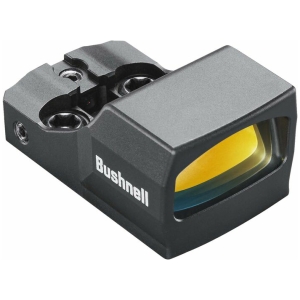 Bushnell RXU200 1x21mm 6 MOA red dot reflex sight in black, SHIELD RMS footprint