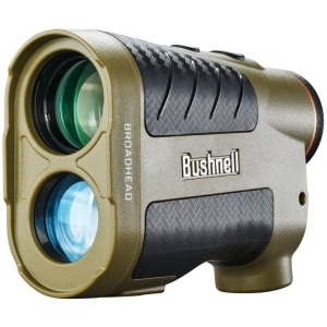 Bushnell Broadhead LA1500AD 6x25 laser archery rangefinder, green aluminum