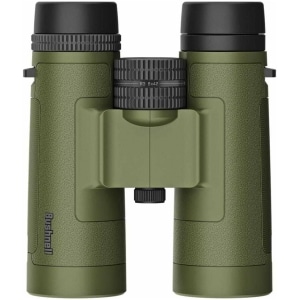 Bushnell Banner R3 8x42 binoculars in ranger green with harness and chest pack