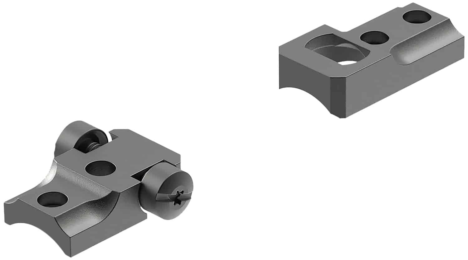 Leupold 170489 Standard two-piece scope base for Ruger American Rimfire, matte black