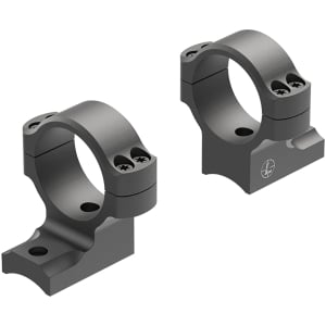 Leupold BackCountry 30mm high ring mount, matte black, fits Browning AB3