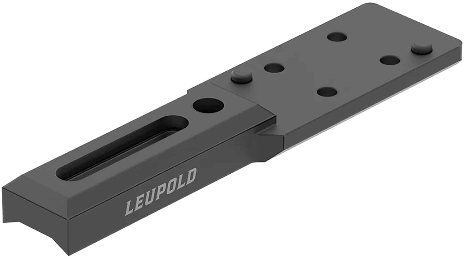Leupold DeltaPoint Pro receiver mount for Mossberg 500, matte black aluminum