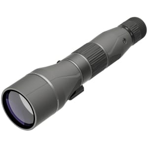 Leupold SX-5 Santiam HD 27-55x 80mm straight spotting scope in shadow gray