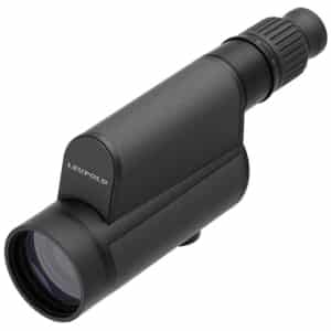 Leupold Mark 4 12-40x60mm spotting scope with Inverted H-32 reticle in black