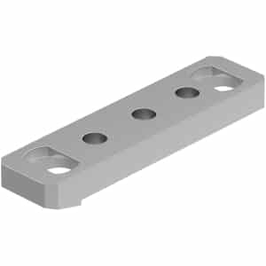 Leupold silver 1-piece dual dovetail scope base for S&W Classic revolvers