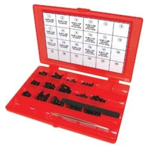 Master Gunsmith hex head screw kit plastic case with assorted 3/32-inch screws and tools