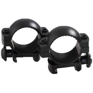 Traditions A791DS 1-inch medium Weaver scope rings matte black