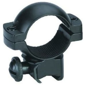Traditions 1-inch medium scope rings for 3/8-inch dovetail grooved receivers, matte black