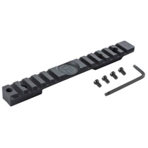 Bergara 30 MOA short action scope rail, black anodized, fits Remington 700