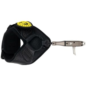 TruFire Smoke 2.0 Max Buckle Foldback archery release black with nickel boron jaws