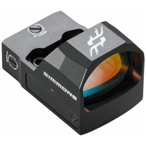 Simmons Pro Target 1x25 Reflex Red Dot Sight in matte black, 4 MOA