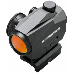 Simmons Pro Target 1x20mm 3 MOA red dot sight in matte black
