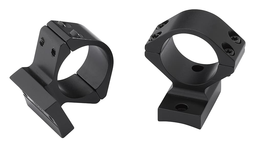 Winchester XPR integrated scope mount and 1-inch rings, black matte aluminum, medium height