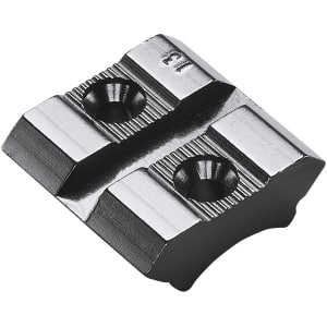 Weaver #13 1-piece top mount aluminum scope base, black gloss