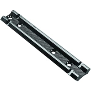 Weaver #93 1-piece top mount scope base, black gloss aluminum