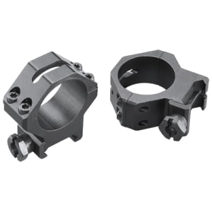 Weaver 30mm medium matte black tactical skeleton scope rings
