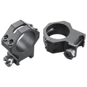 Weaver 4-hole skeleton scope rings 30mm high matte black