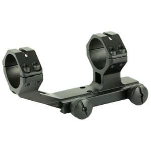 Weaver Thumbnut SPR 30mm one-piece aluminum optics mount in black matte for AR-style rifles