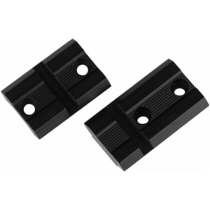 Weaver 2-piece top mount aluminum scope base pair for Ruger 10/22, matte black