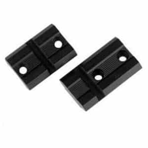 Weaver two-piece aluminum top mount scope base pair for Remington 783 matte