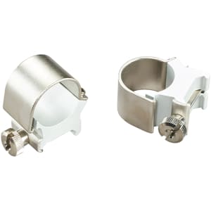 Weaver 49033 detachable top mount scope rings 1-inch high silver