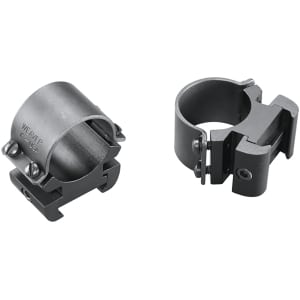 Weaver Sure Grip 1 inch high windage adjustable scope rings matte black