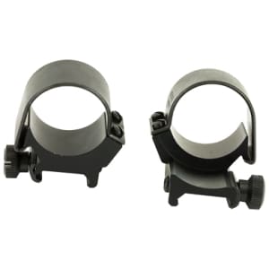Weaver detachable extension top mount 30mm low scope rings matte black