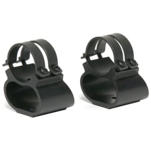 Weaver See-Thru steel lock rings 1 inch for Ruger 10/22 matte black