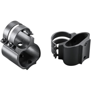 Weaver see-thru scope mounts for Remington 7400/7600, 1-inch tube, black finish