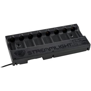 Streamlight 20233 8-Unit Bank Charger, black, for SL-59/CR123A batteries