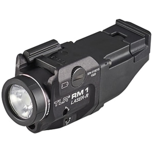 Streamlight TLR RM 1 rail-mounted light with red laser and remote pressure switch