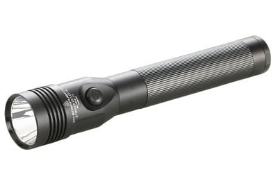Streamlight Stinger DS LED HL rechargeable flashlight, black, dual-switch, AC/DC charger