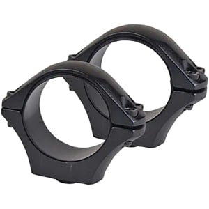 Tikka Sako Opti-Lock low scope rings 1 inch tube black steel