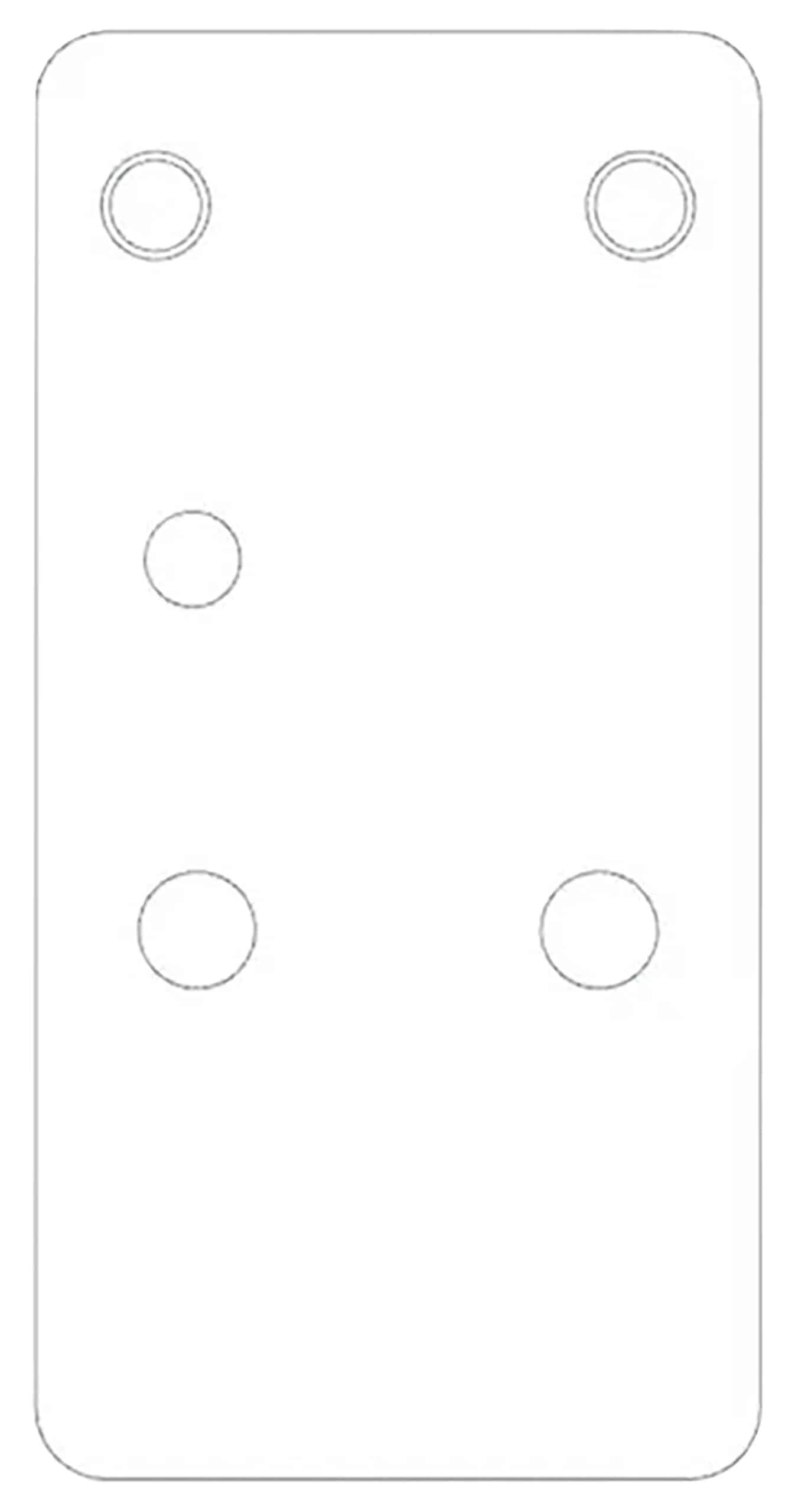Beretta APX A1 Carry black optic plate with Holosun K-Series pattern footprint