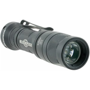 SureFire Aviator dual-output flashlight, black anodized, white and red LEDs, 250 lumens
