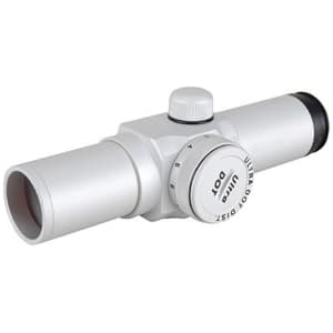 Ultradot UD25 25mm red dot sight in satin silver with 4 MOA reticle