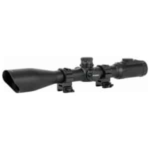 Leapers UTG 4-16x44 AO 30mm AccuShot scope with 36-color Mil-Dot reticle and rings