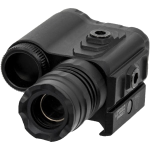 UTG BullDot compact green laser on Picatinny mount with remote pressure switch