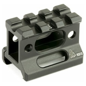 Leapers UTG MTRSX1S 1-inch Picatinny riser mount in matte black