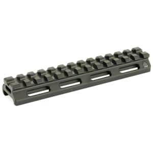 Leapers MTRSX5L black anodized aluminum Picatinny riser mount 0.5 inch 13-slot
