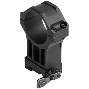 Leapers UTG ACCU-SYNC QR 34mm 2X high-profile scope rings on Picatinny rail