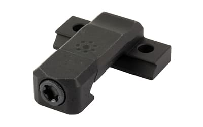 Arisaka Defense Side Scout Picatinny mount in black, side-mounted weapon light adapter