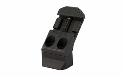 Arisaka Defense offset optic mount base black Picatinny aluminum