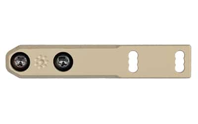 Arisaka Inline Scout Mount M-LOK Tan for Surefire Scout Light, low-profile anodized mount