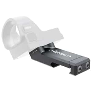 Viridian PINCH 35-degree adjustable offset mount with RMR adapter, black anodized