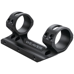 Weaver Tactical Picatinny MSR Mount matte black 1-inch optics mount