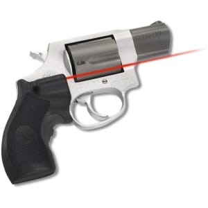 Crimson Trace Lasergrip LG-185 for Taurus small-frame revolvers, black polymer grip with red laser