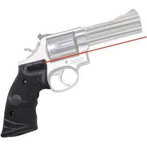 Crimson Trace Lasergrips LG-308 red laser for S&W K & L-frame revolvers, black rubber grip