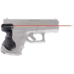 Crimson Trace Lasergrips 011340 red laser grip for Glock Gen3 26/27/28/33/39, black polymer